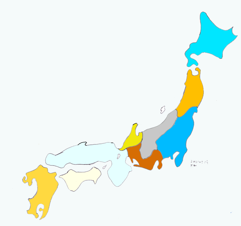 カエルの見分け表